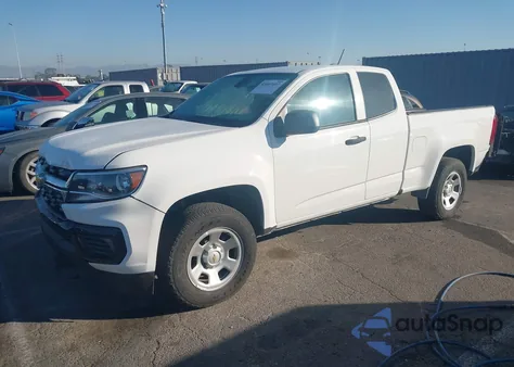 2022 Chevrolet Colorado 2Wd Long Box Wt из США, поврежденный, VIN 1GCHSBEA7N1293715